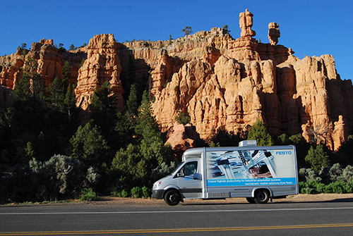 Electric Automation Van