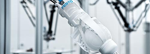 BionicTripod mit FinGripper