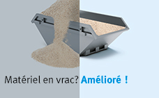 Améliorateur de matériaux en vrac