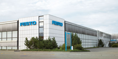 Les quelque 250 filiales de Festo sont implantées dans 176 pays.