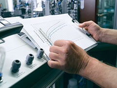 Compressed air quality analysis by Festo
