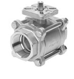 Ball valve VAPB for aggressive media from Festo