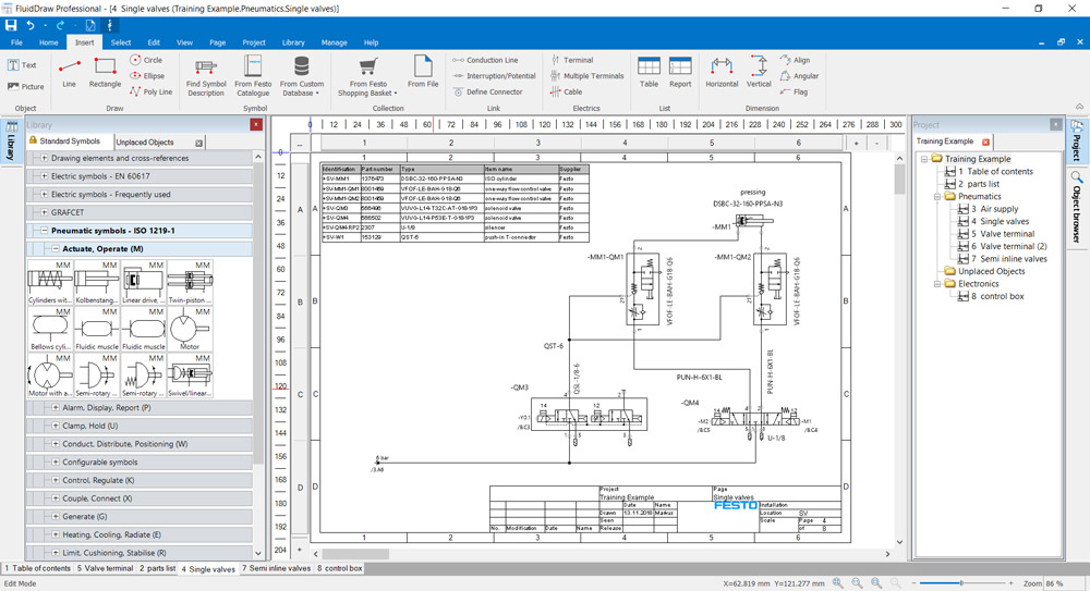 Festo pneumatika program