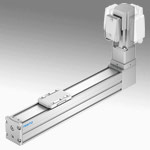 Spindle axis and toothed belt axis ELGC