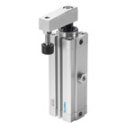 Reliable locking of metal sheets: Festo swivel clamp CLR