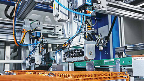 Robot delta EXPT w użyciu