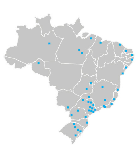 Mapa distribuidores