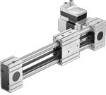 Toothed belt axis ELGE