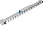Electric toothed belt axis with roller bearing guide ELGA-TB-RF